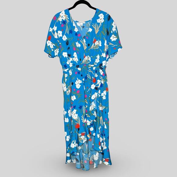 J.Crew Mercantile Floral Ruffle High Low Dress - Picture 1 of 6